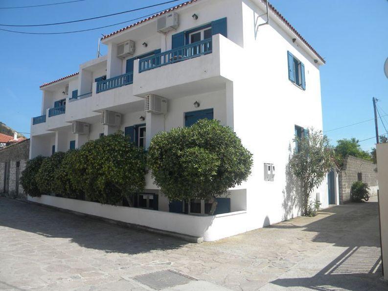 Ostria Eressos Rooms Skala Eresou Exterior foto